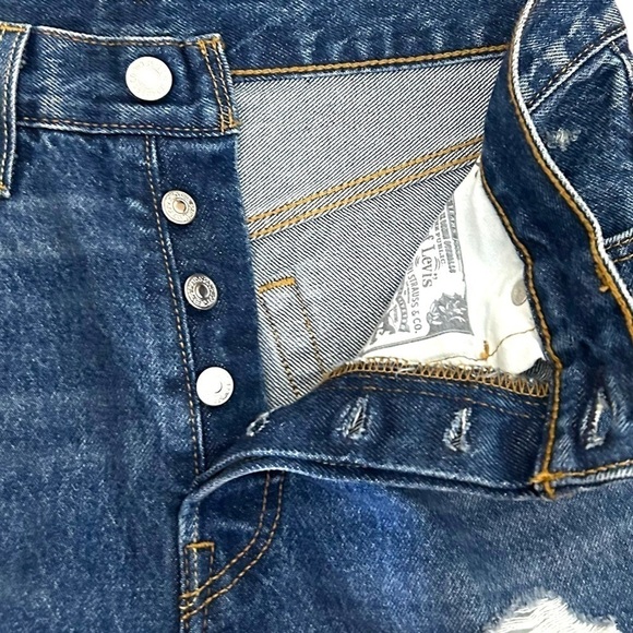 LEVI'S Womens 501 Jeans - Picture 10 of 13